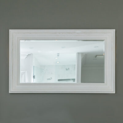 55″ x 33″ Solid Ash Wood Framed Mirror </br></br>H03-MR-WW NEW MODEL</br>