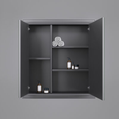 32″ Charcoal Grey Miller Medicine Cabinet </br></br>SW800-MR-CG NEW MODEL</br>